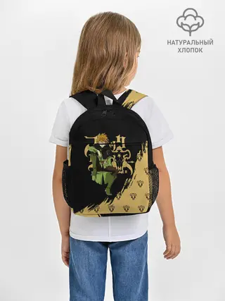 Рюкзак детский / Финрал Ролкейс | Чёрный Клевер