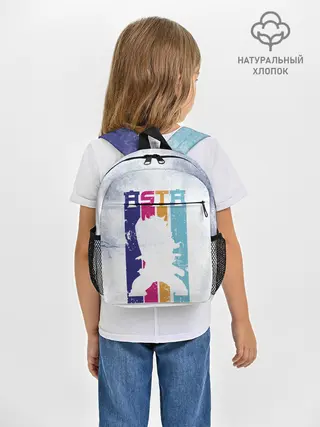 Рюкзак детский / Стена Аста Чёрный клевер