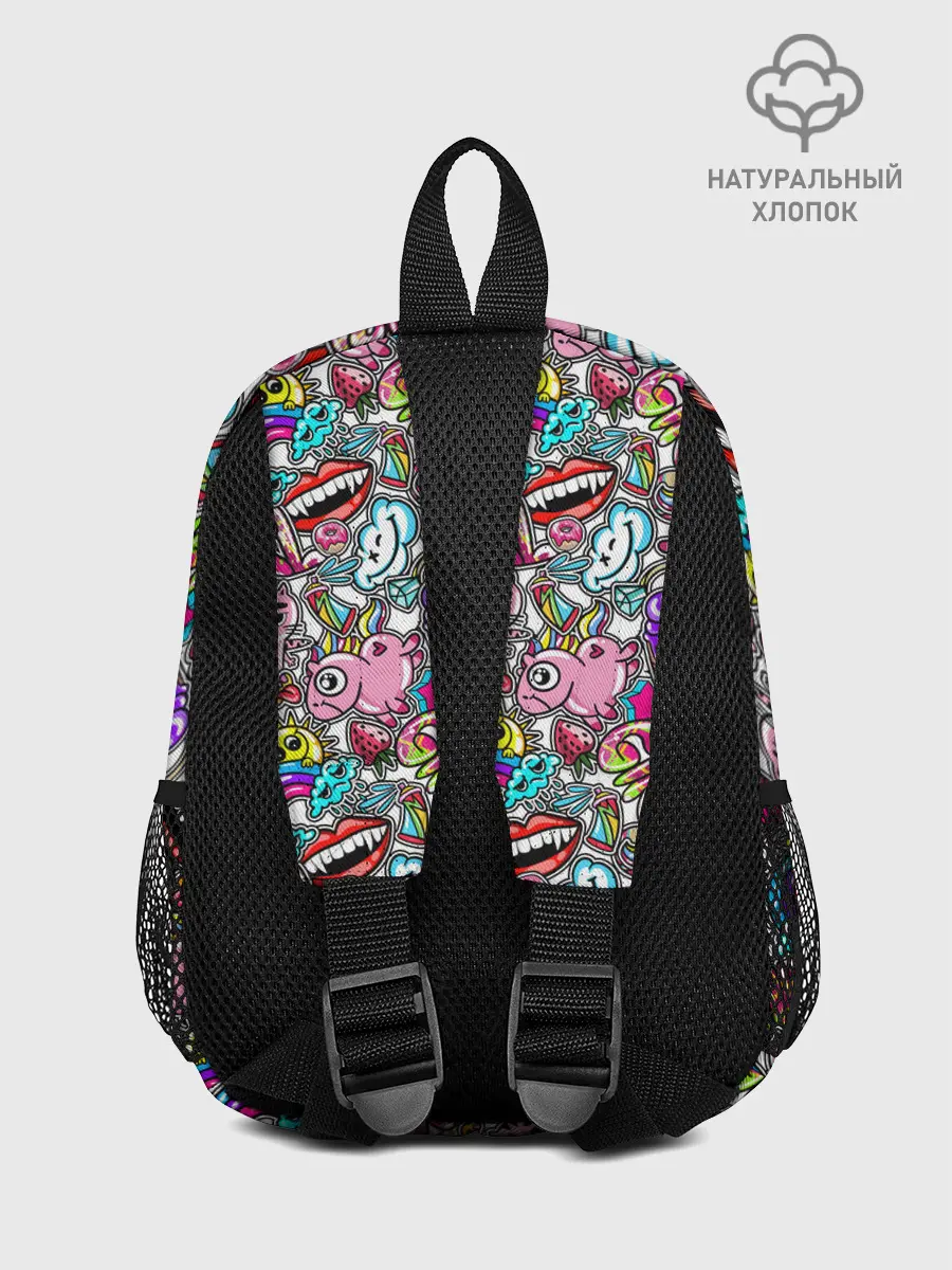 Рюкзак детский / сумасшедший стикербомб