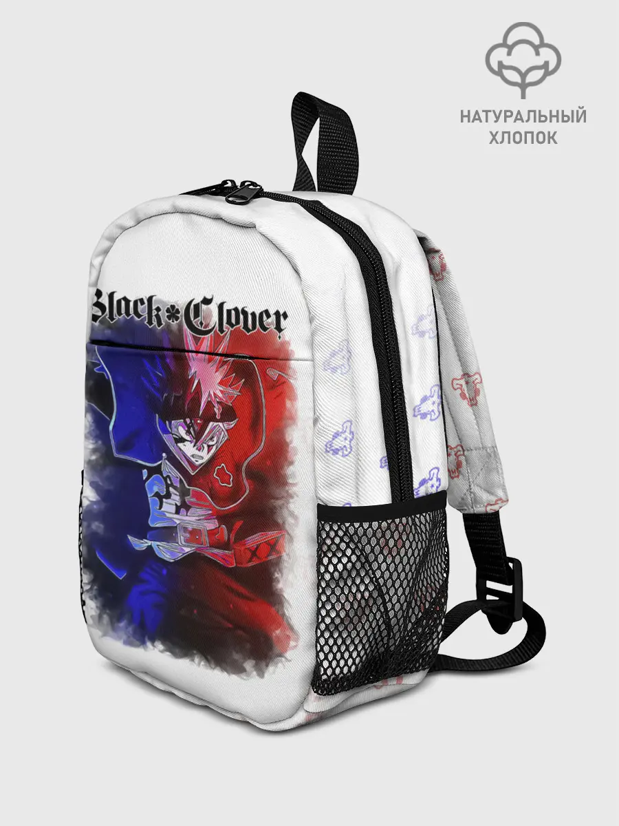 Рюкзак детский / Аста Чёрный клевер | Черные быки