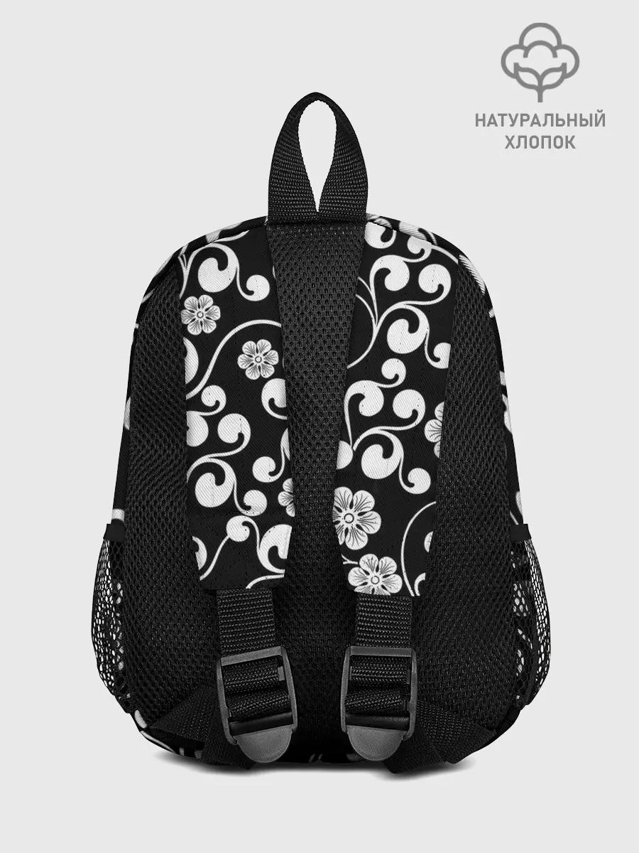 Рюкзак детский / Векторные цветы