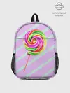 Рюкзак детский / Леденец графический фон