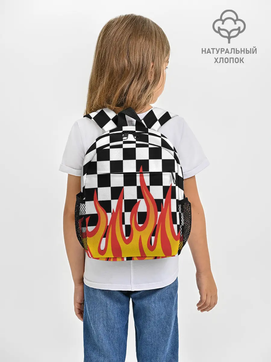 Рюкзак детский / ОГОНЬ / УЗОР / PATTERN