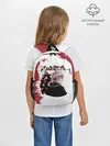 Рюкзак детский / Аста Чёрный клевер красный дым