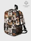 Рюкзак детский / Я ЛЮБЛЮ СОБАК / I LOVE DOGS