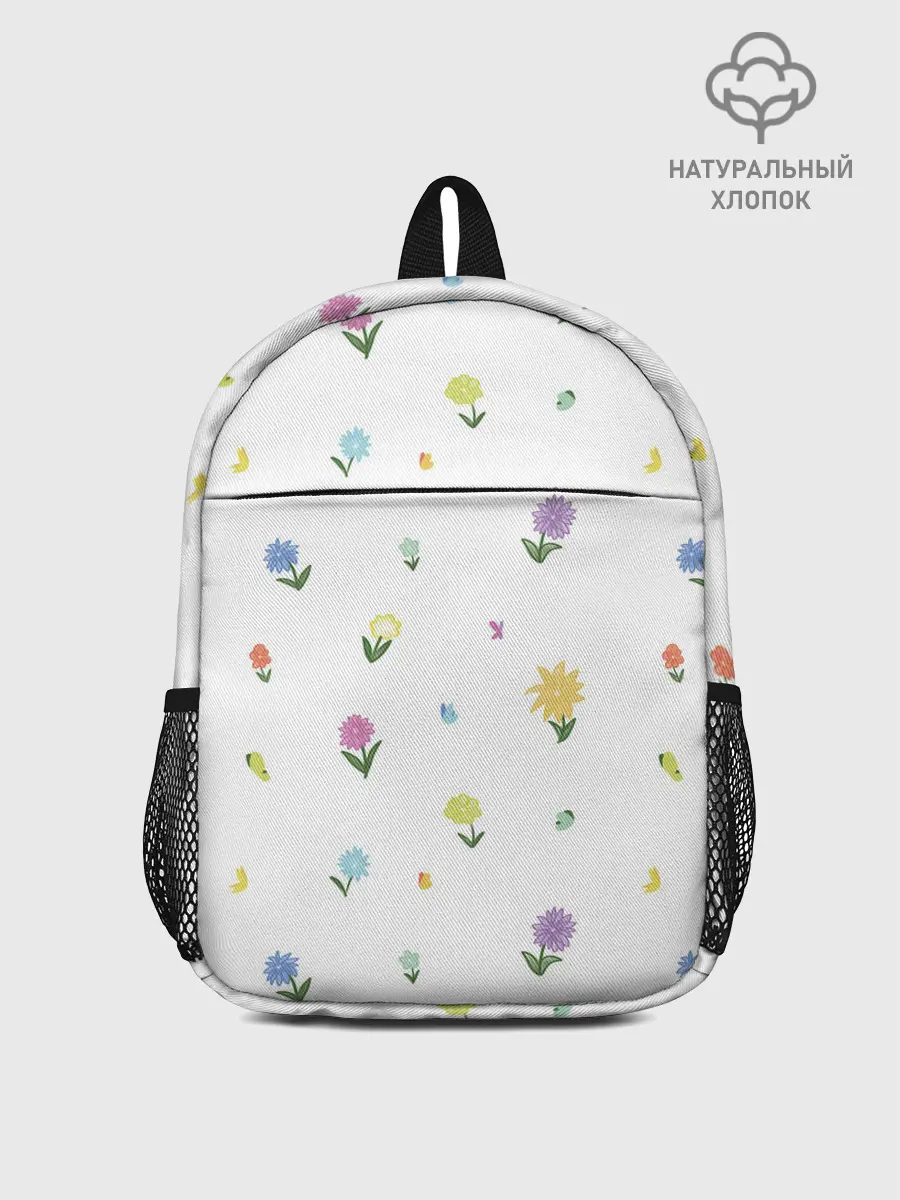 Рюкзак детский / Цветы и бабочки
