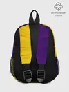 Рюкзак детский / Чёрный Аста фиолетовый/желтый