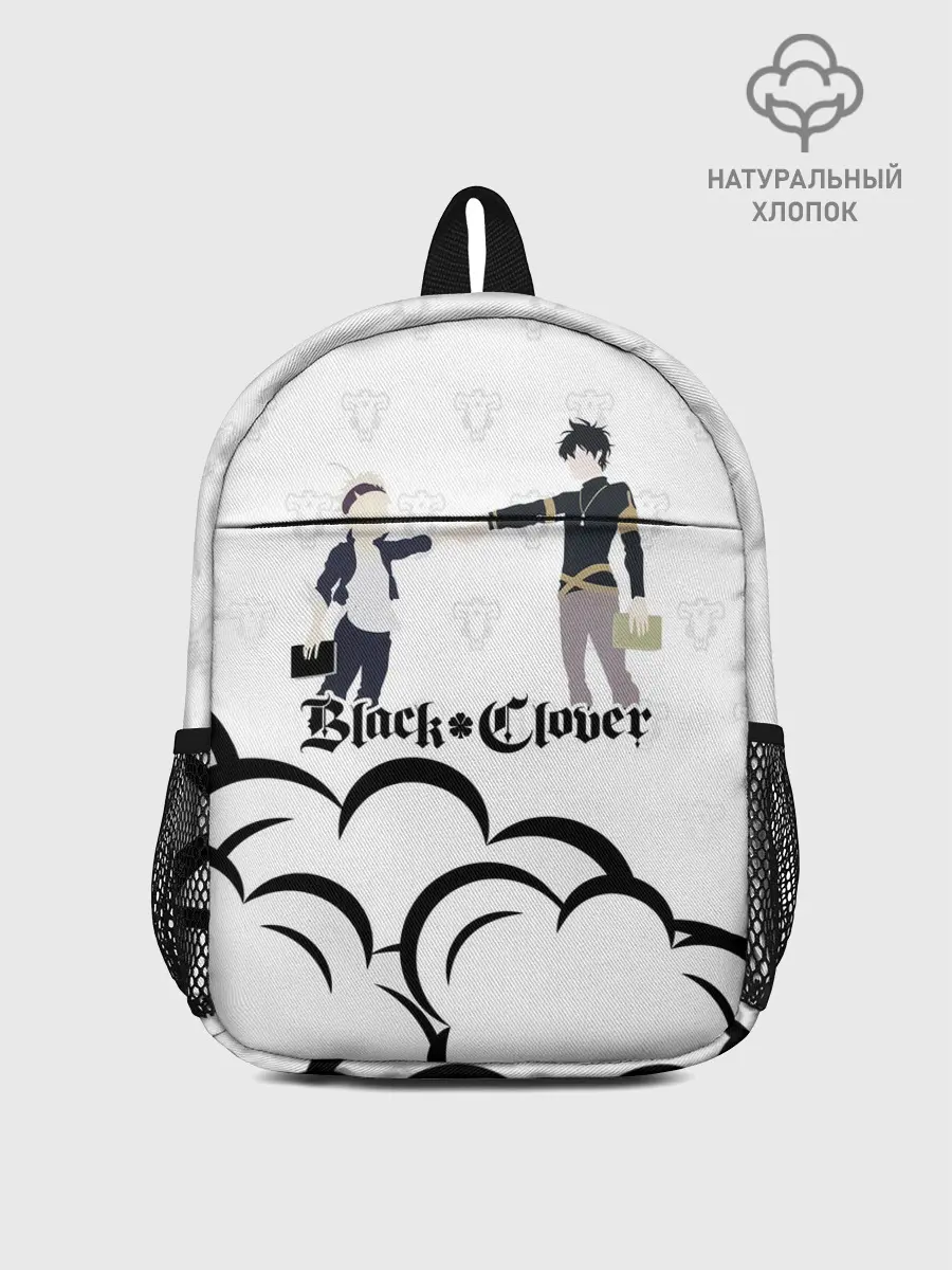 Рюкзак детский / Чёрный клевер Аста и Юно
