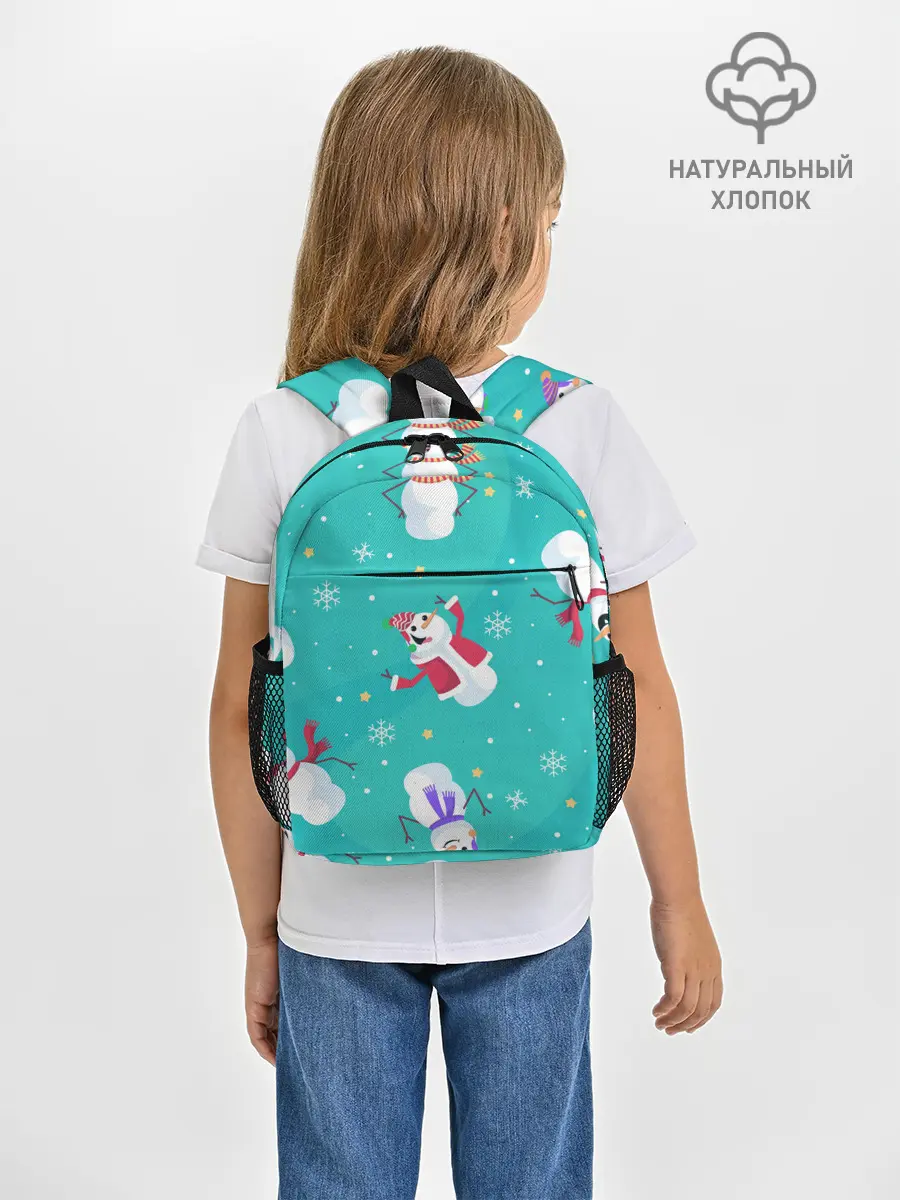 Рюкзак детский / РазНые Снеговики