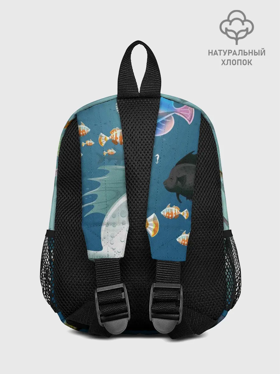 Рюкзак детский / Мультяшные рыбки | Пляжная