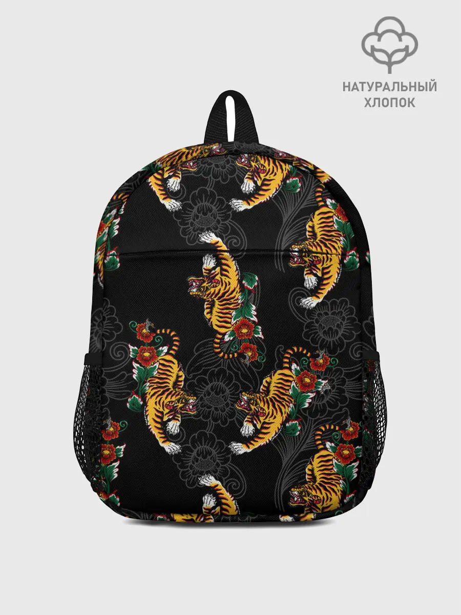 Рюкзак детский / Японский стиль - тигры