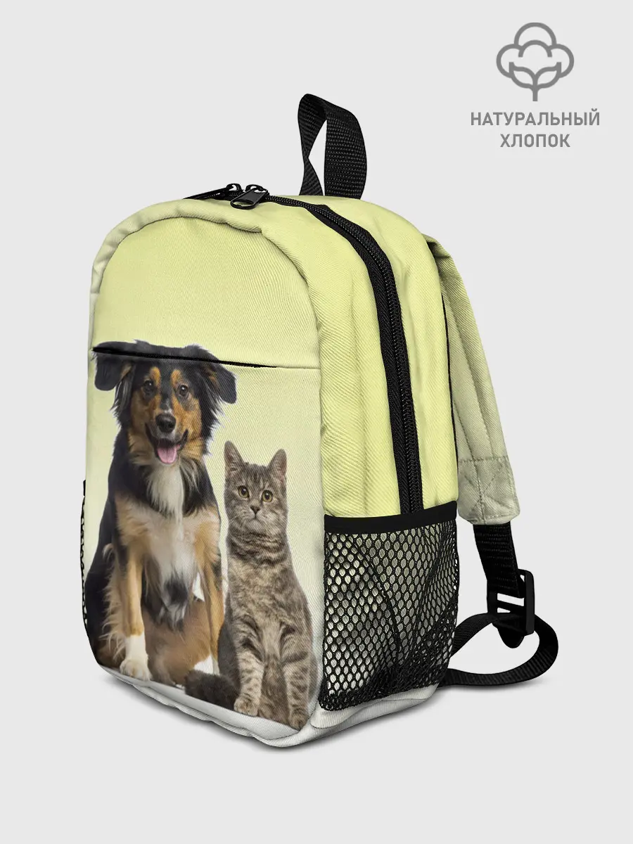 Рюкзак детский / кошка и собака друзья