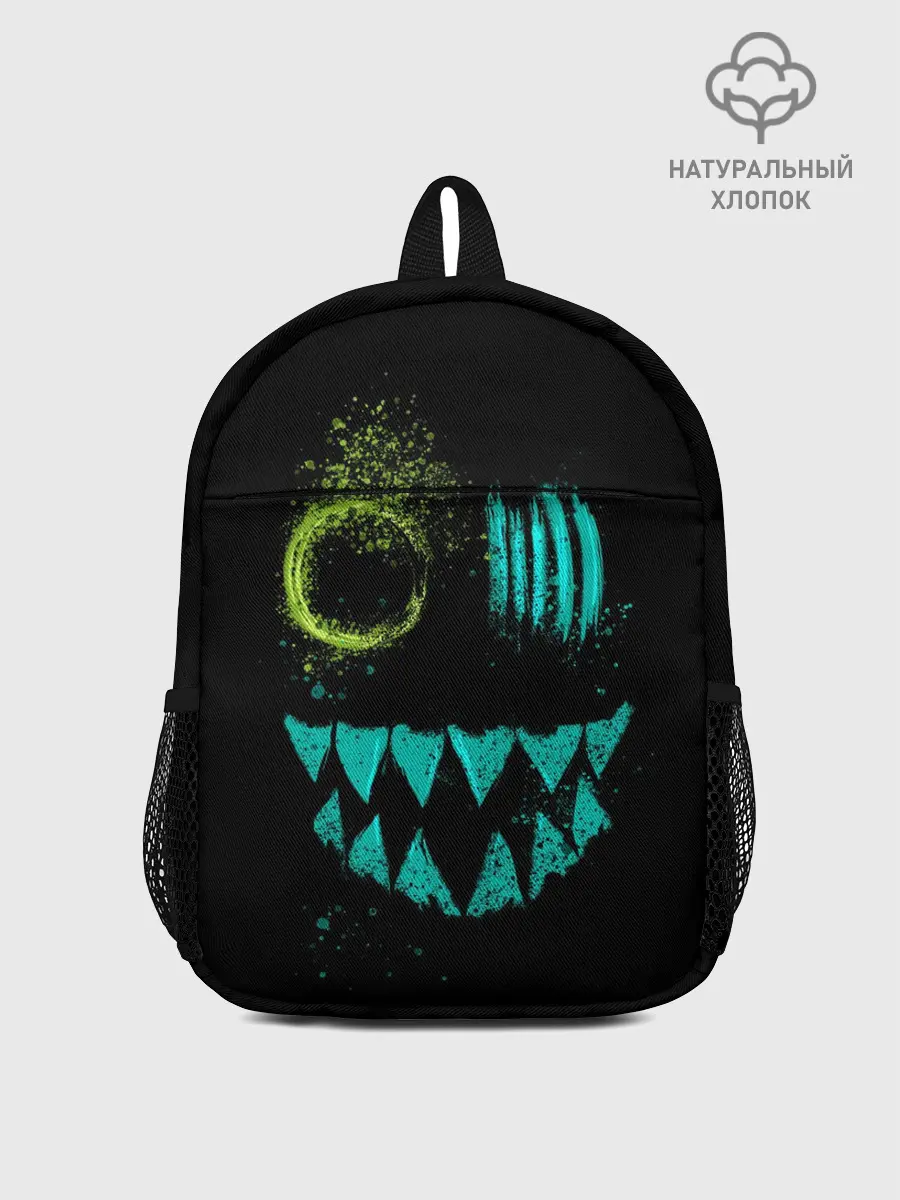 Рюкзак детский / Неоновый Монстр