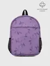Рюкзак детский / Листья на фиолетовом фоне