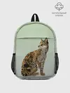 Рюкзак детский / дикий кот оцелот