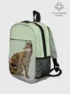 Рюкзак детский / дикий кот оцелот