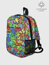 Рюкзак детский / Разноцветные бабочки