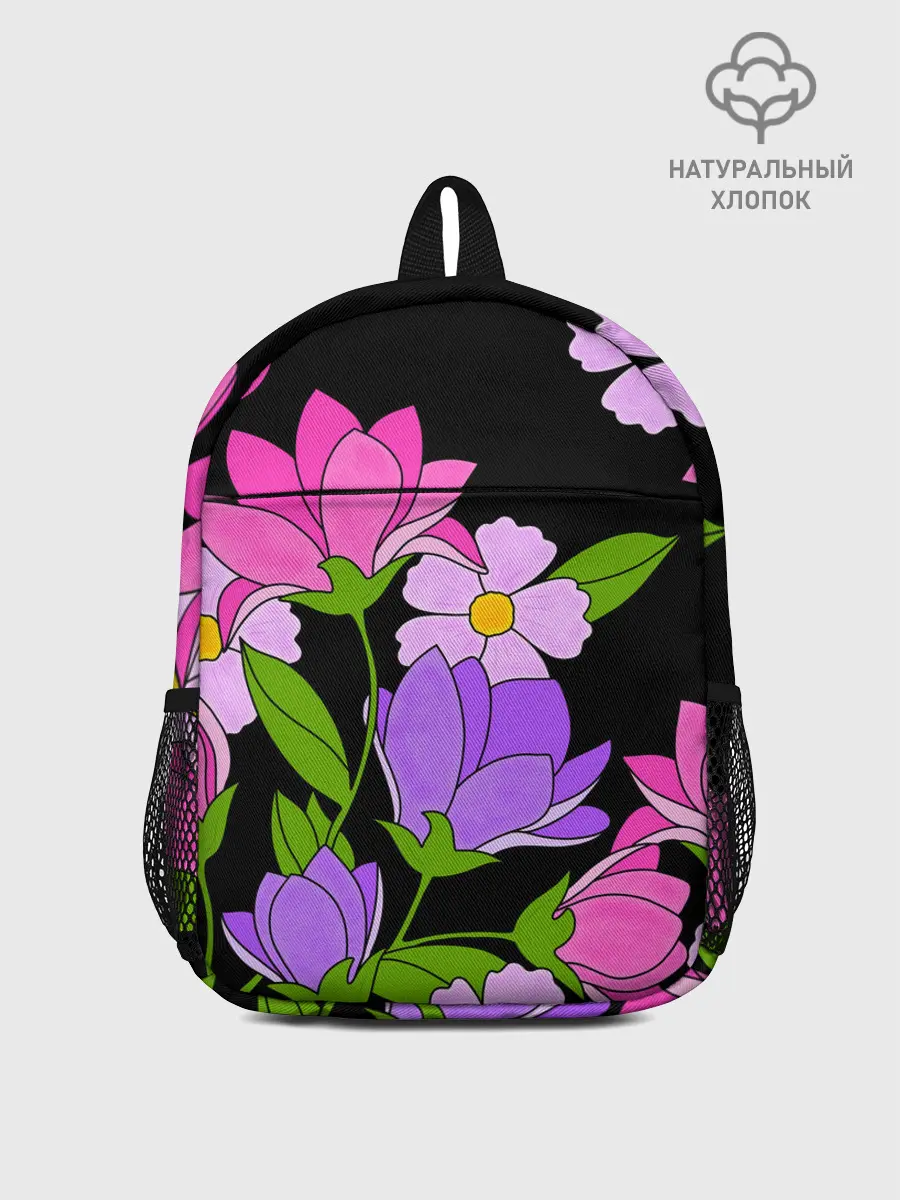 Рюкзак детский / Ночные цветы