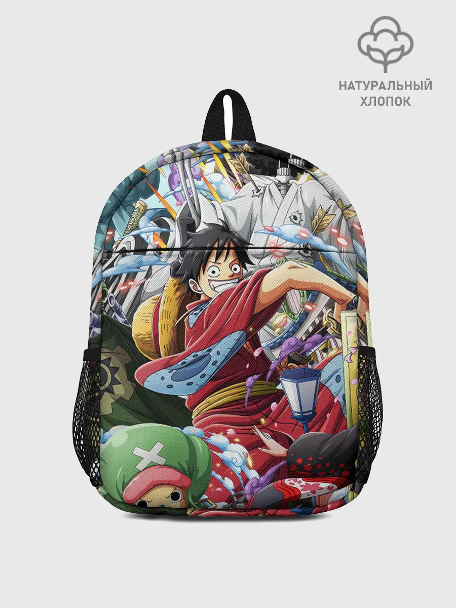 Рюкзак детский / One Piece стикербомбинг