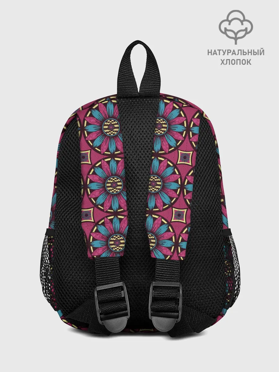Рюкзак детский / Африканский цветочный узор