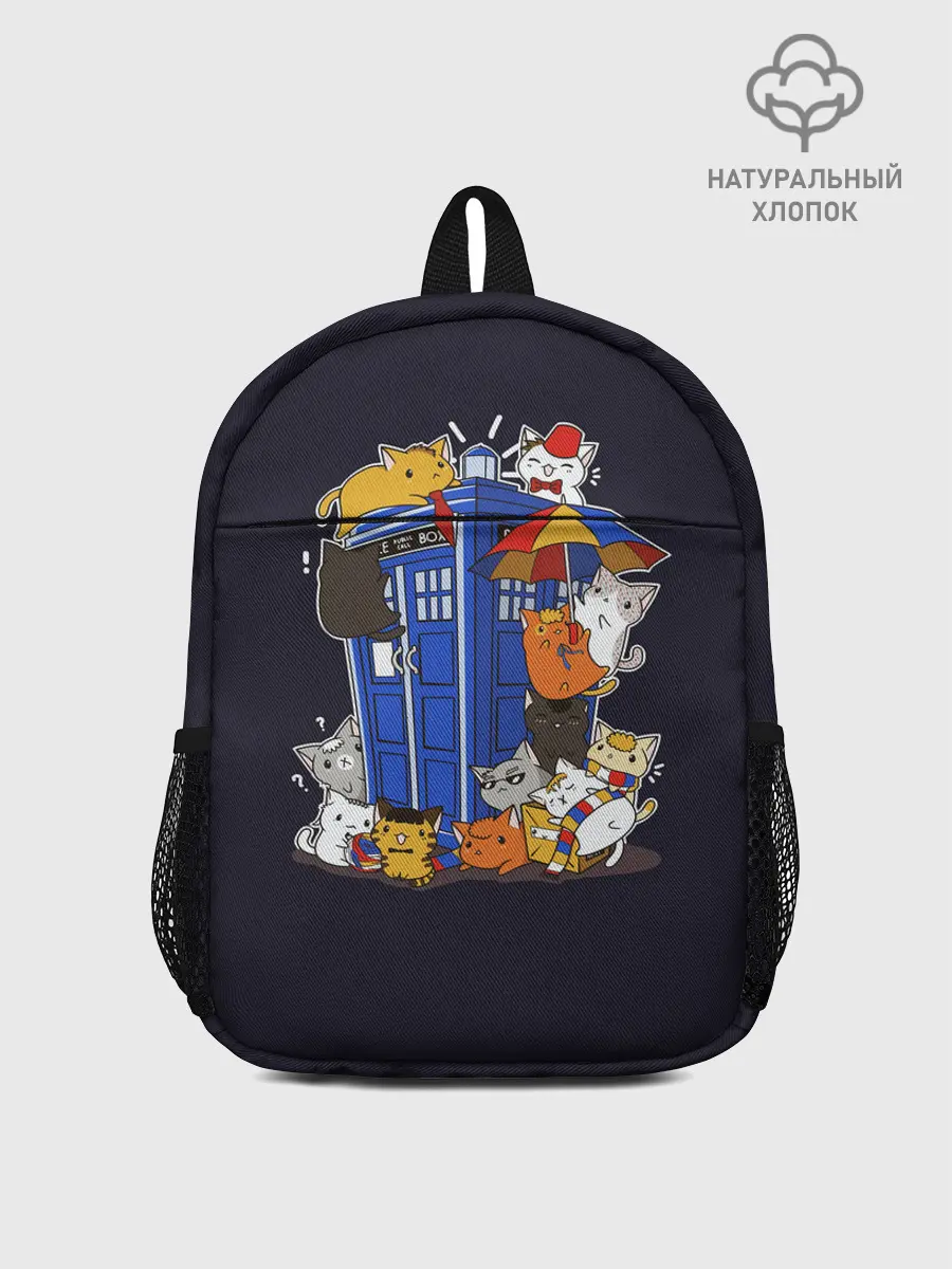 Рюкзак детский / Кошечки у Телефона