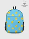 Рюкзак детский / Лимоны на голубом