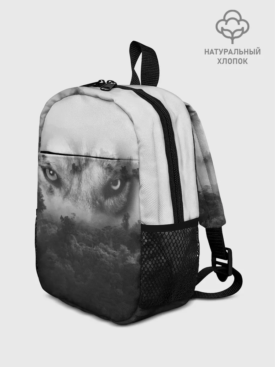 Рюкзак детский / Волк в лесу