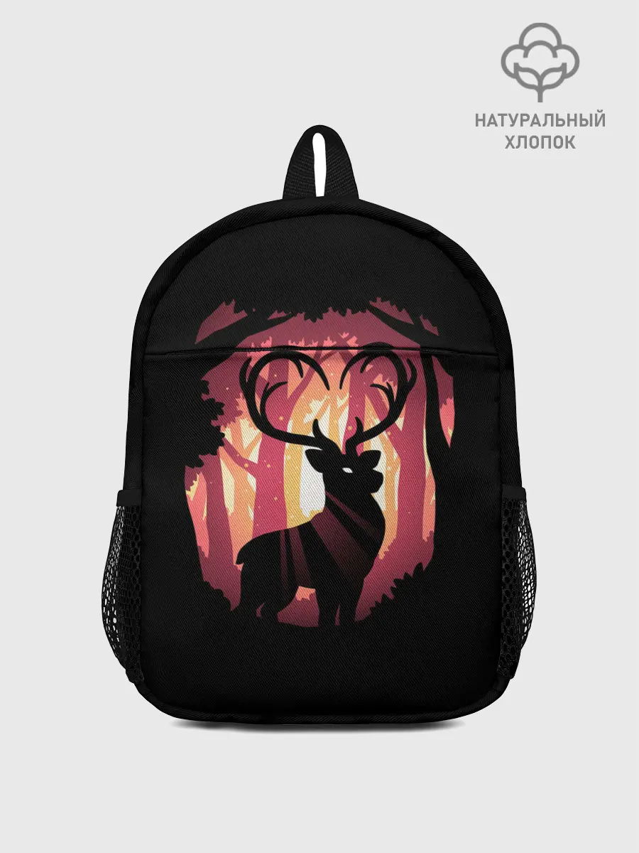 Рюкзак детский / Олень в лесу