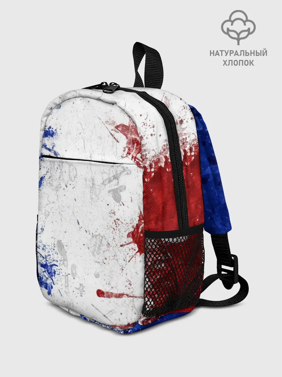 Рюкзак детский / BLUE WHITE & RED