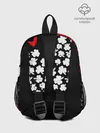 Рюкзак детский / Логотип черный клевер и маленькие листья