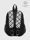 Рюкзак детский / Ч/б текстура в клетку