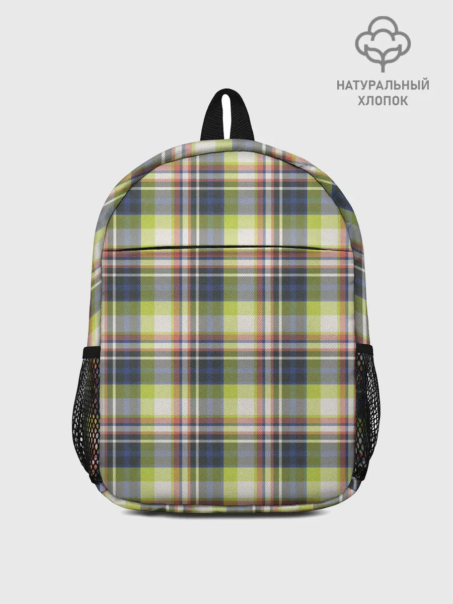 Рюкзак детский / Текстура в клетку