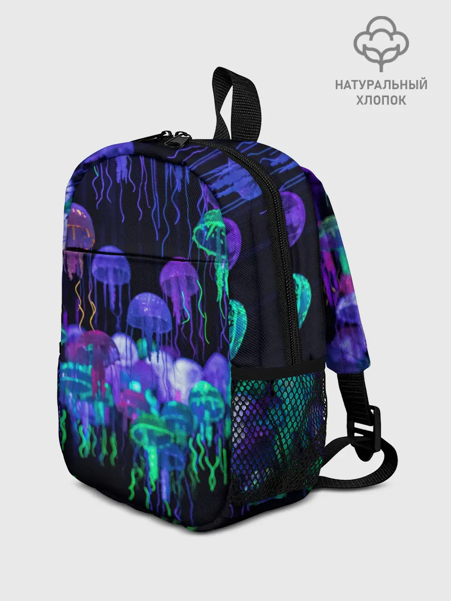 Рюкзак детский / Неоновые медузы