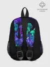Рюкзак детский / Неоновые медузы