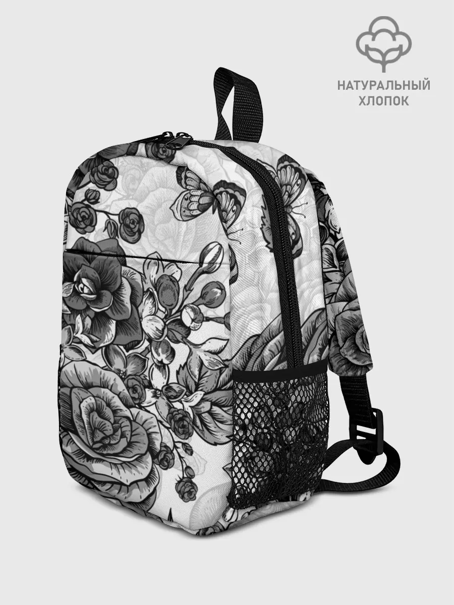 Рюкзак детский / РОЗЫ | ROSES | БАБОЧКИ