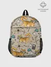 Рюкзак детский / Котики и колбы