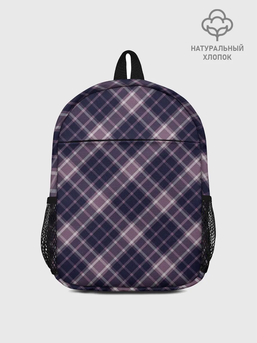 Рюкзак детский / Текстура в клетку