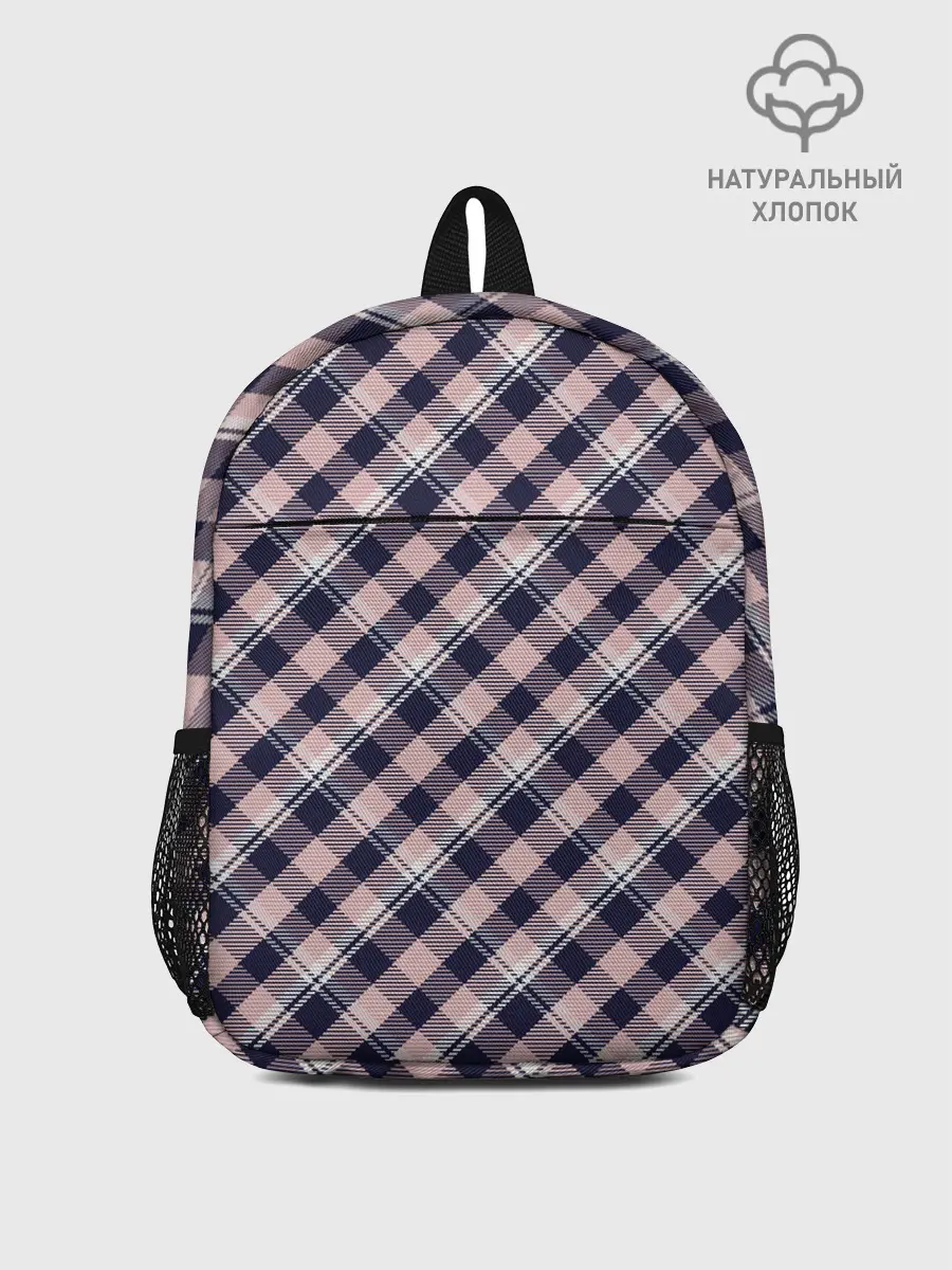 Рюкзак детский / Клеточный узор