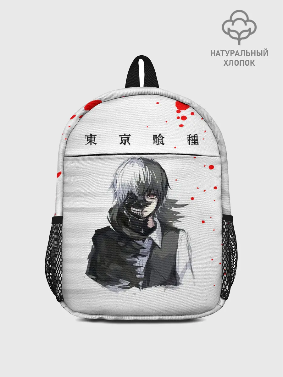 Рюкзак детский / Kaneki Ken красные капли