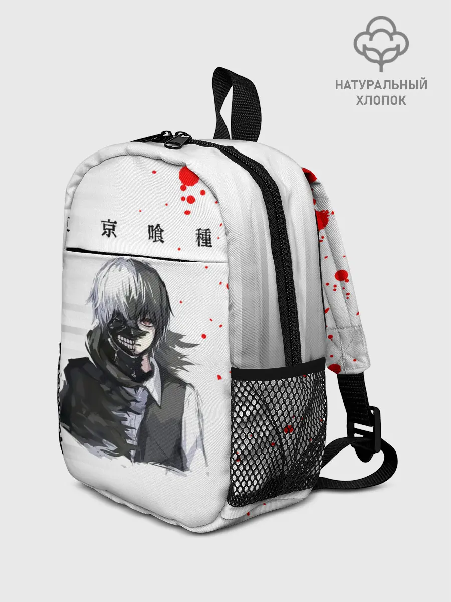 Рюкзак детский / Kaneki Ken красные капли