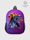 Рюкзак детский / Retrowave Neon Dinosaur