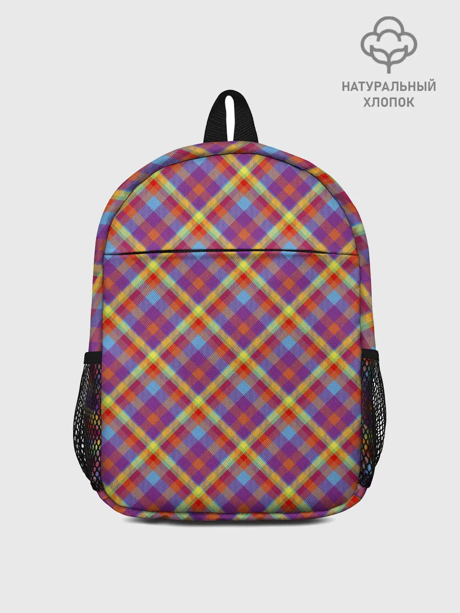 Рюкзак детский / Клеточный узор