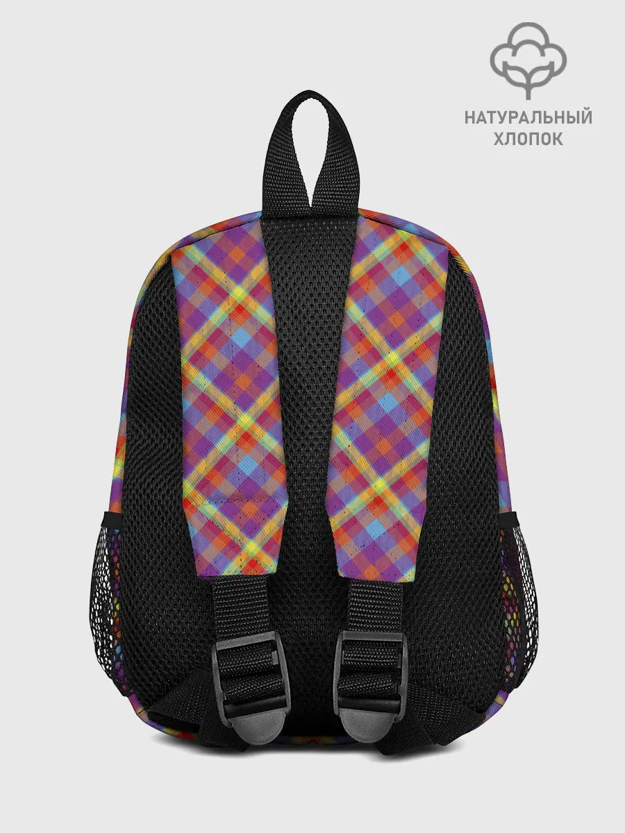Рюкзак детский / Клеточный узор