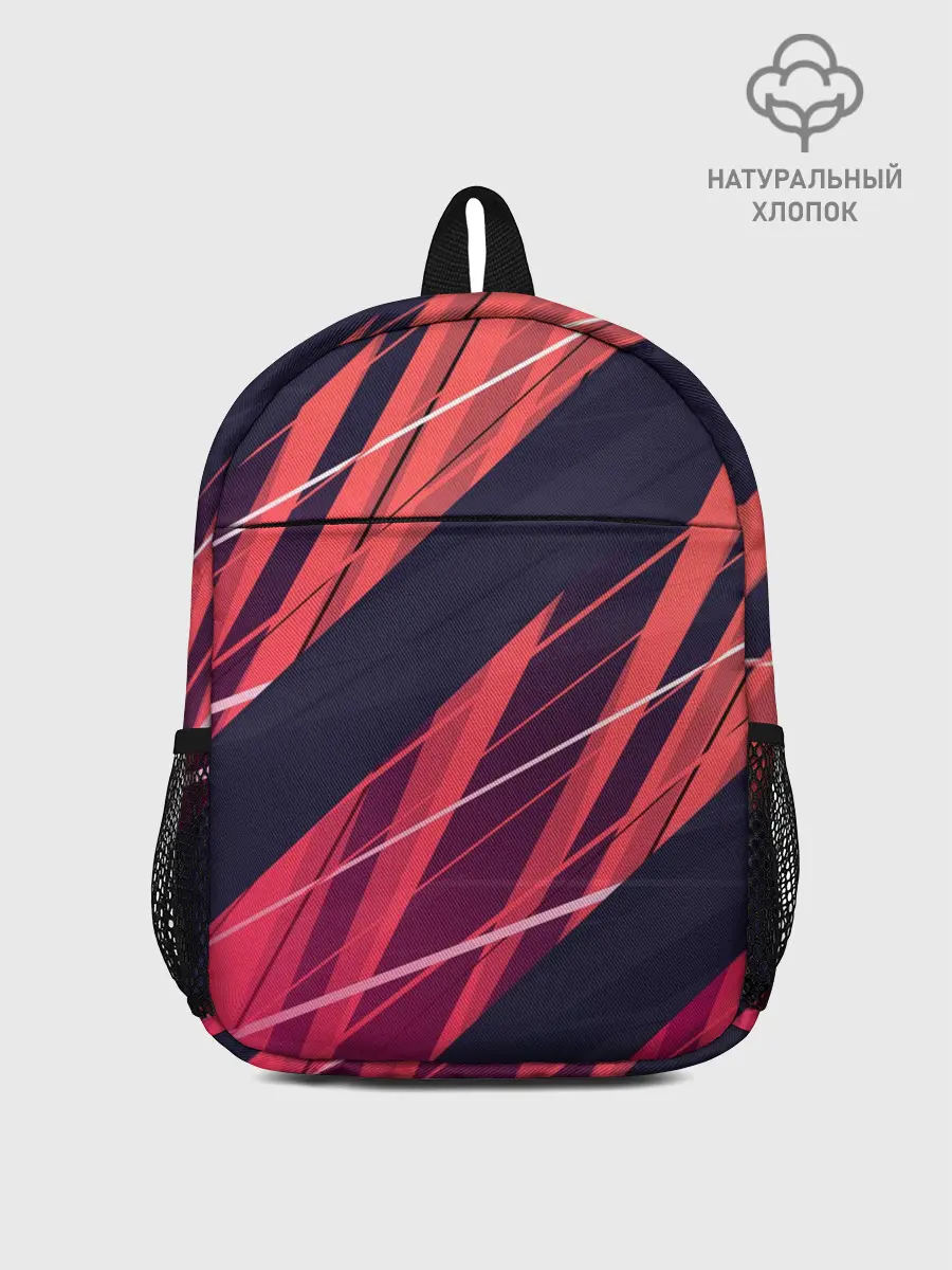 Рюкзак детский / Абстракция ,,Холодный Огонь