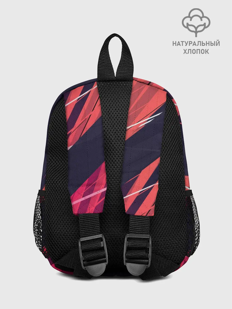 Рюкзак детский / Абстракция ,,Холодный Огонь