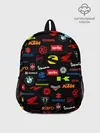 Рюкзак детский / Motorcycle pattern | Мото паттерн