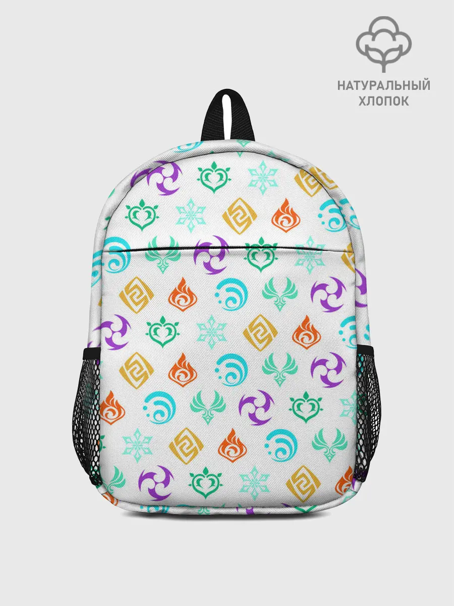 Рюкзак детский / GENSHIN IMPACT ЭМБЛЕМЫ