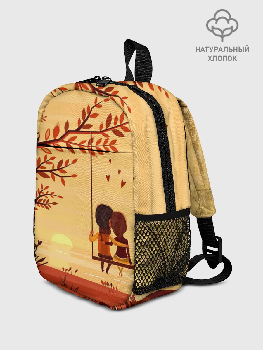 Рюкзак детский / Романтика. Пара на качелях