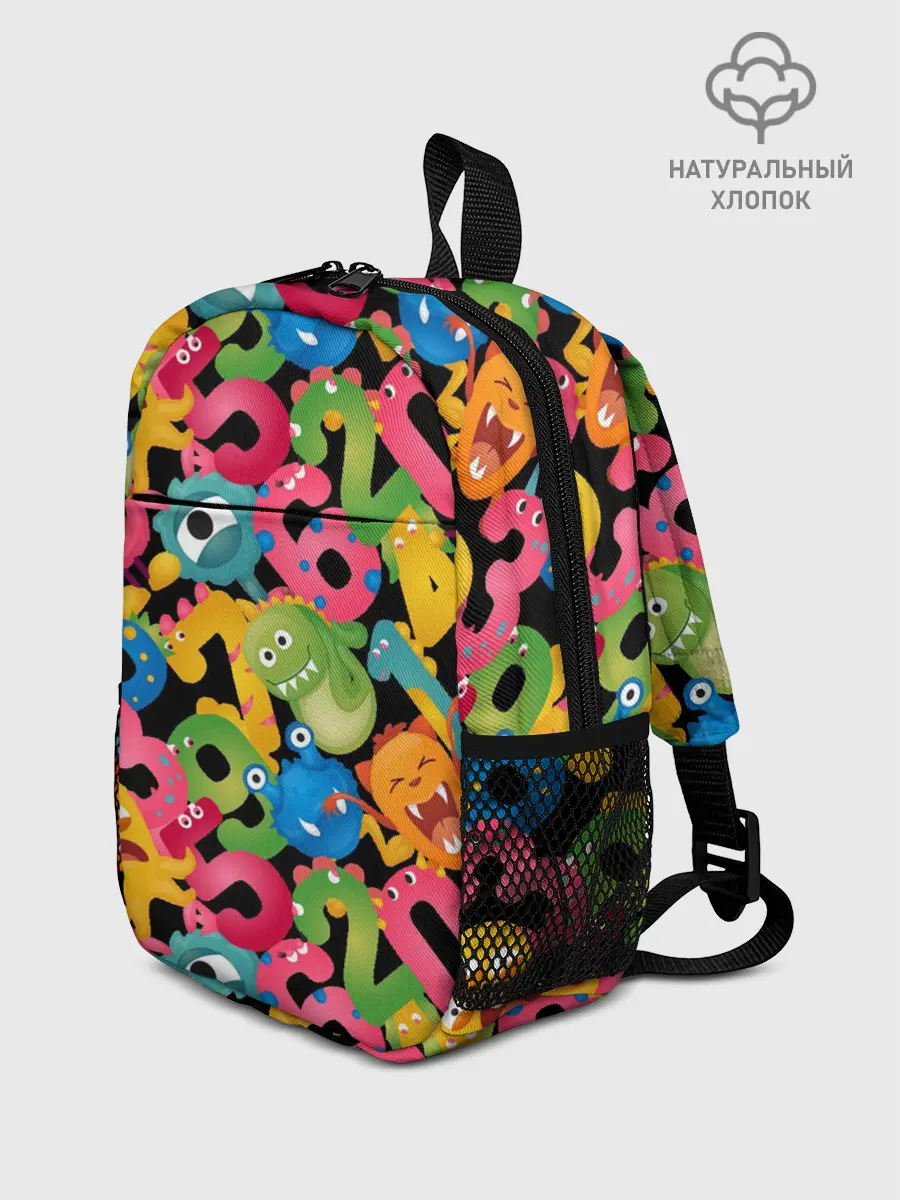Рюкзак детский / Monstry с цифрами