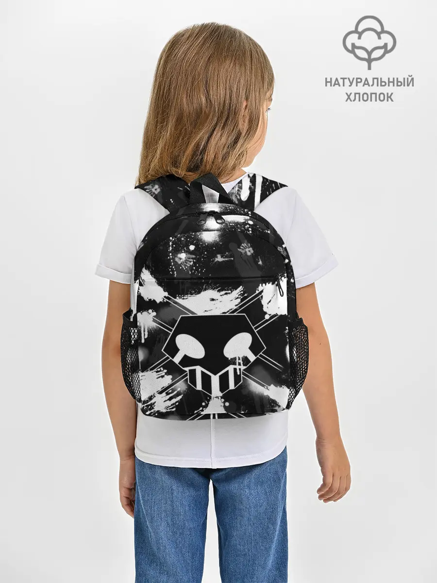 Рюкзак детский / БЛИЧ ШИНИГАМИ ЛОГО НА СПИНЕ